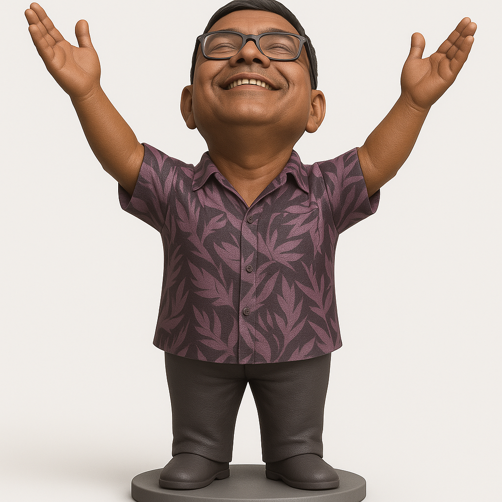 face anatomy 3d model-create 3d face model from photo_Cheerful Character Model for Fun Prints