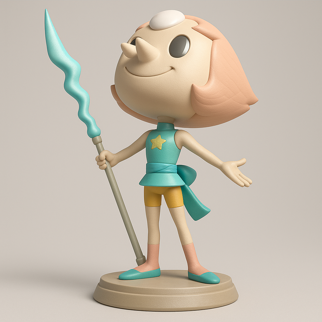 face anatomy 3d model-create 3d face model from photo_Charming Character Figurine for Collectors