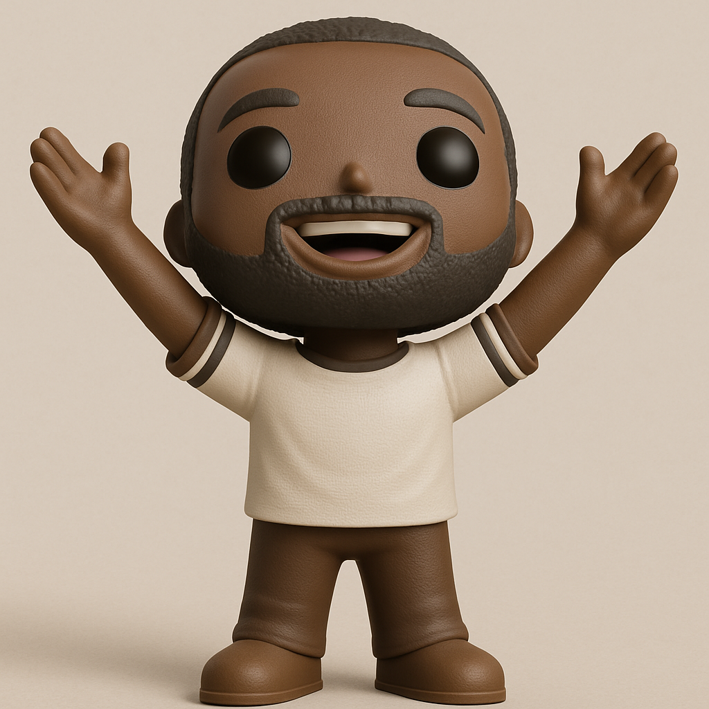 face to 3d model ai-3D portrait printing from photo_Happy Vibe Desk Pal - Smile-Inducing 3D Figurine