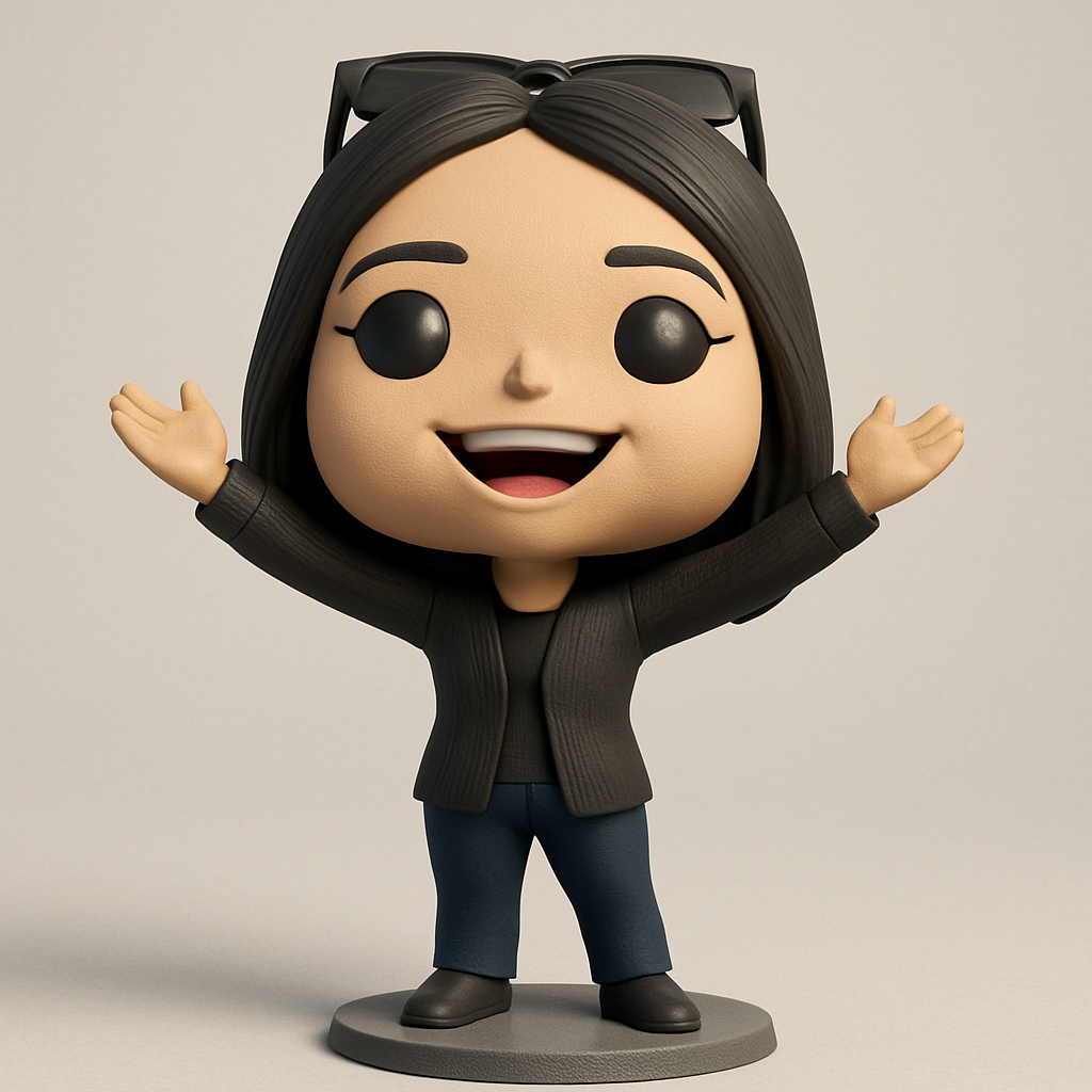 face anatomy 3d model-create 3d face model from photo_Joyful Minimalist Female Figurine: Your Desk Companion