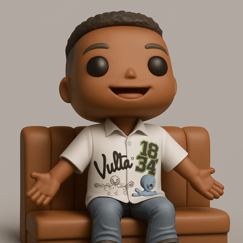 face anatomy 3d model-create 3d face model from photo_Vulta 1834 Funko-Style Collectible Figure 3D Print