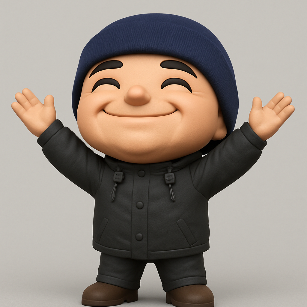 face to 3d model ai-3D portrait printing from photo_Smiling Winter Buddy: Spread Happiness!