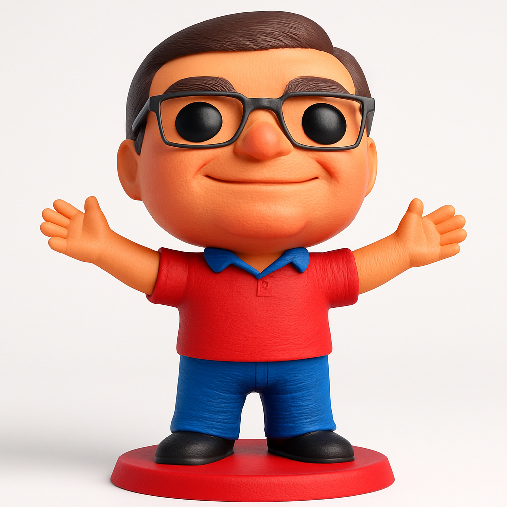 face to 3d model ai-3D portrait printing from photo_Friendly Welcome Figurine: Desk Pal & Conversation Starter