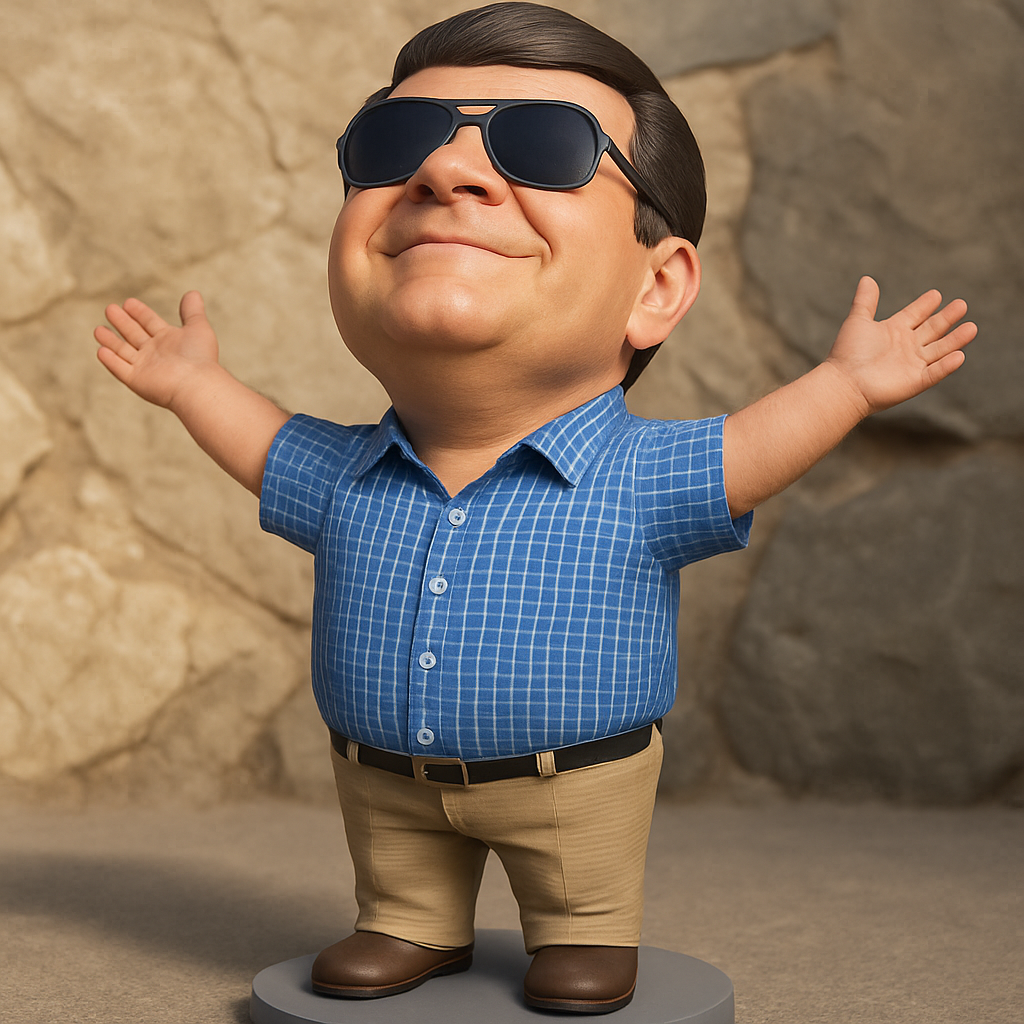 face anatomy 3d model-create 3d face model from photo_Sunny Outlook Figurine: Embrace Joy & Optimism