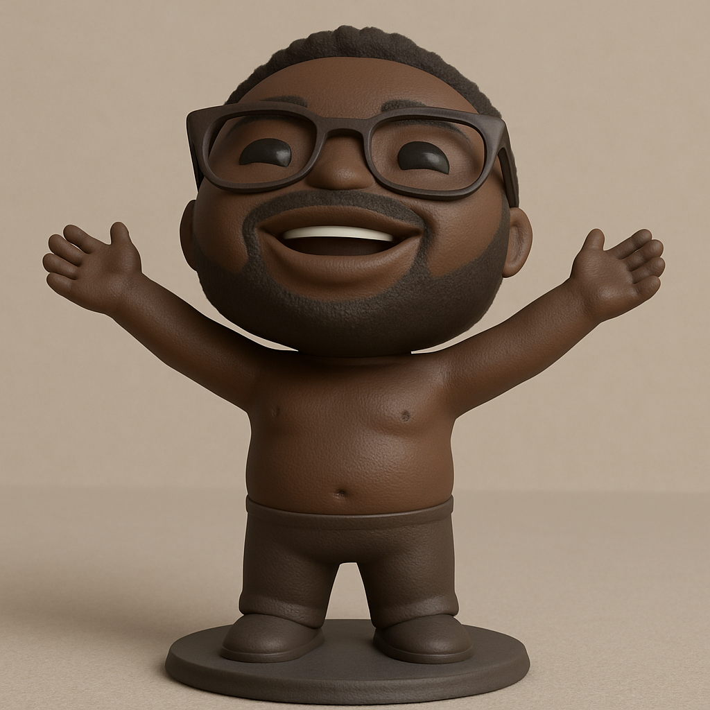 face anatomy 3d model-create 3d face model from photo_Joyful Buddy Desk Figure: Spread Smiles & Good Vibes