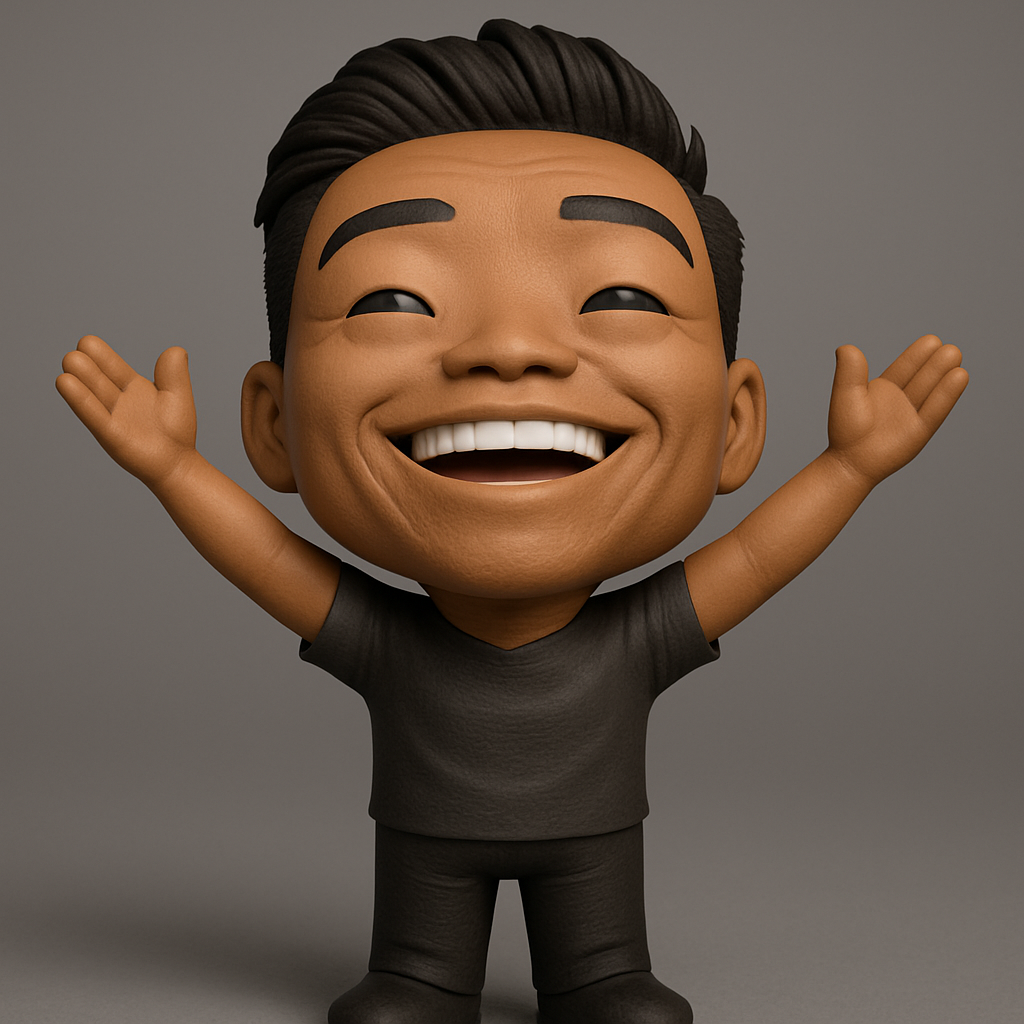 face anatomy 3d model-create 3d face model from photo_Print Happiness: Cheerful Desk Buddy