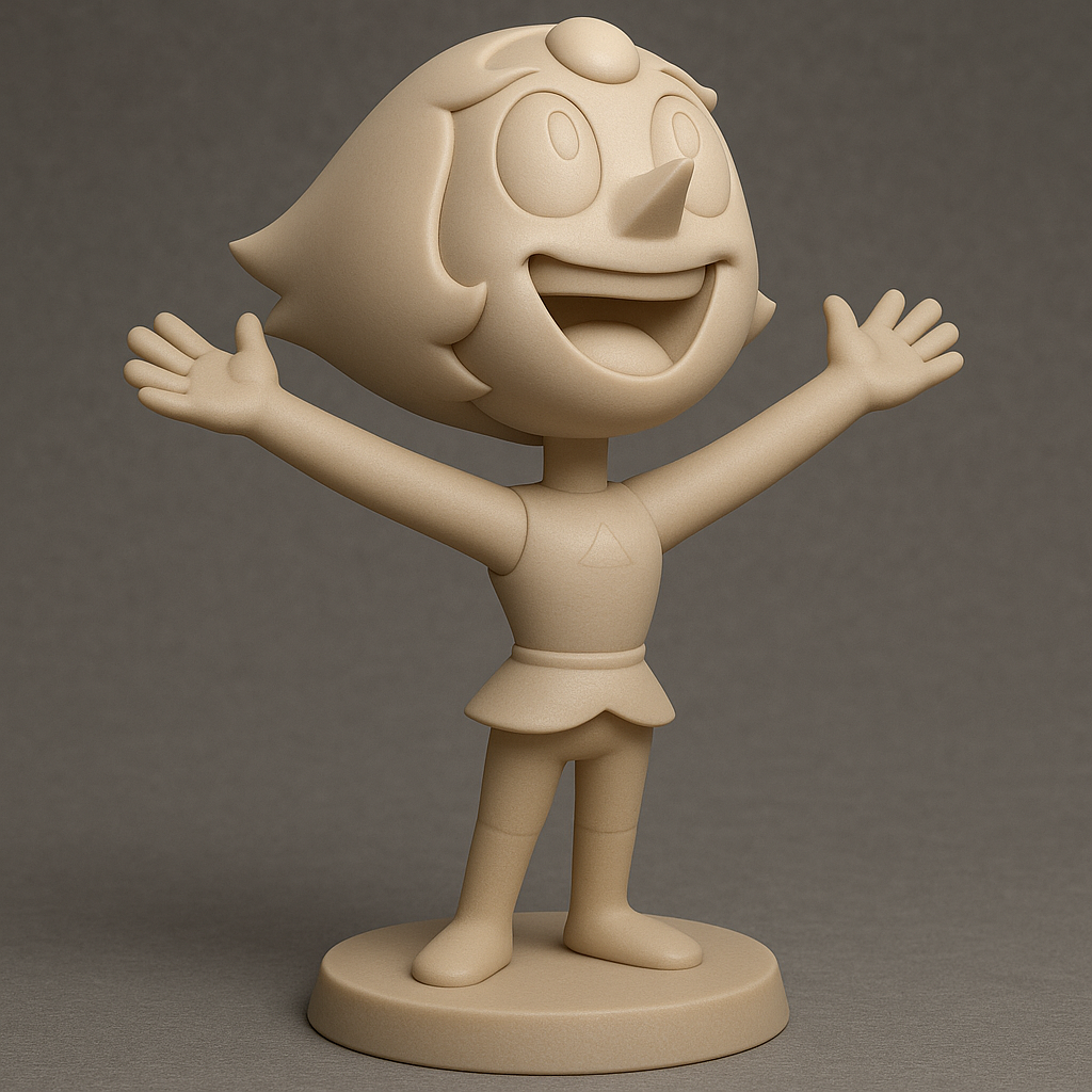 face anatomy 3d model-create 3d face model from photo_Cheerful Character Figure for Fun Displays