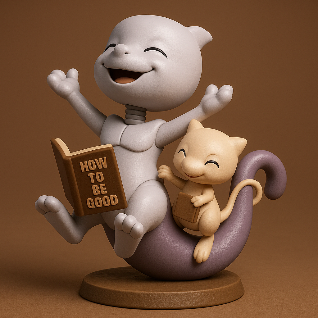 silhouette 3d printer maker-3d portrait printing_Joyful Reading Companions Figurine