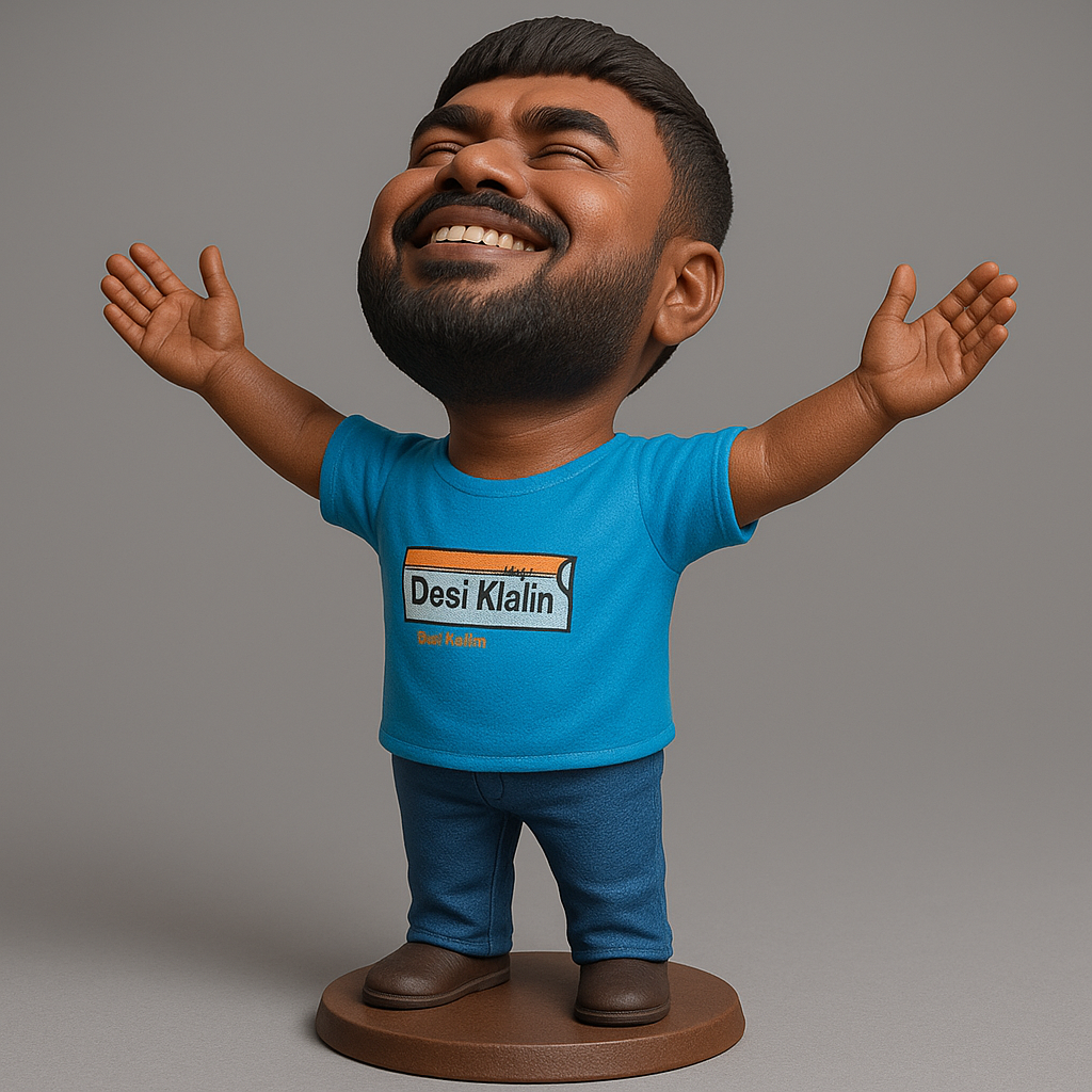 face anatomy 3d model-create 3d face model from photo_Joyful Desi Kalin Figurine