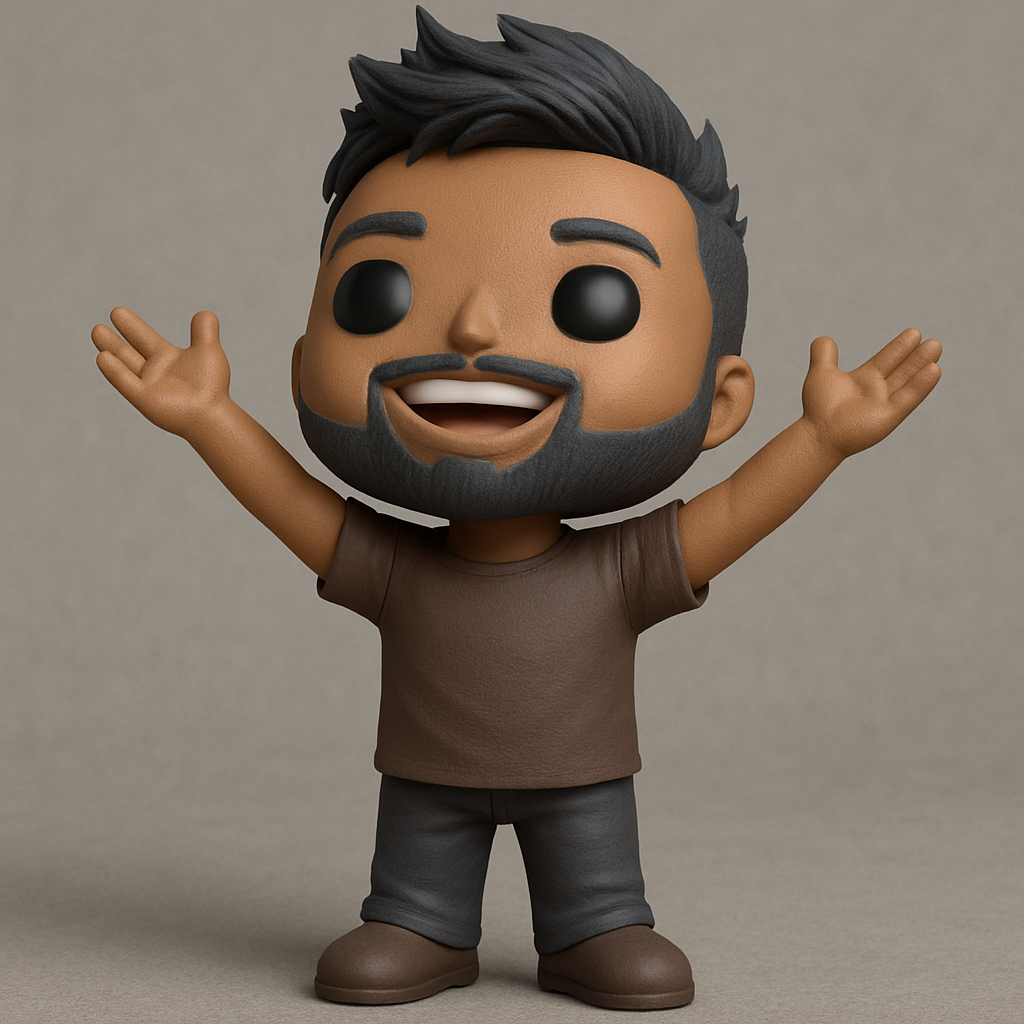 face anatomy 3d model-create 3d face model from photo_Friendly Hugging Desk Buddy Figurine