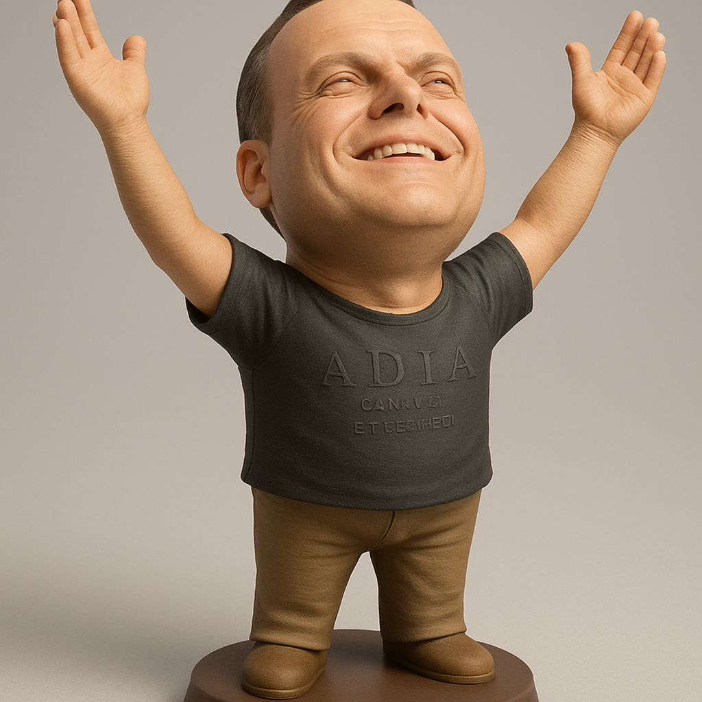 face anatomy 3d model-create 3d face model from photo_Embrace Joy Bobblehead: Your Daily Dose of Happy