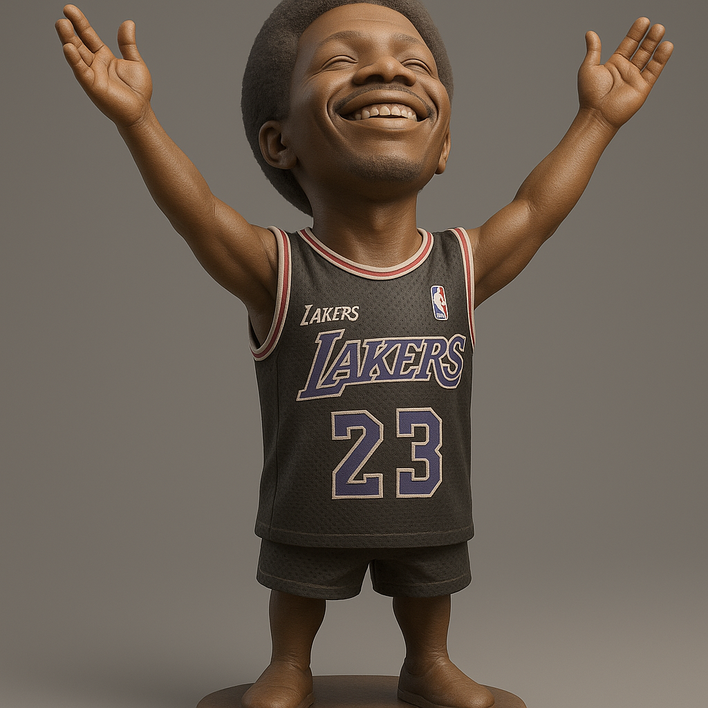 face anatomy 3d model-create 3d face model from photo_Joyful Basketball Figure for Fans