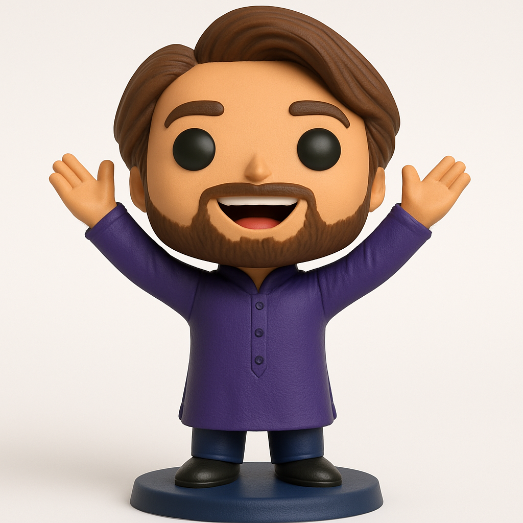 face anatomy 3d model-create 3d face model from photo_Joyful Personalized Funko-Style Figurine