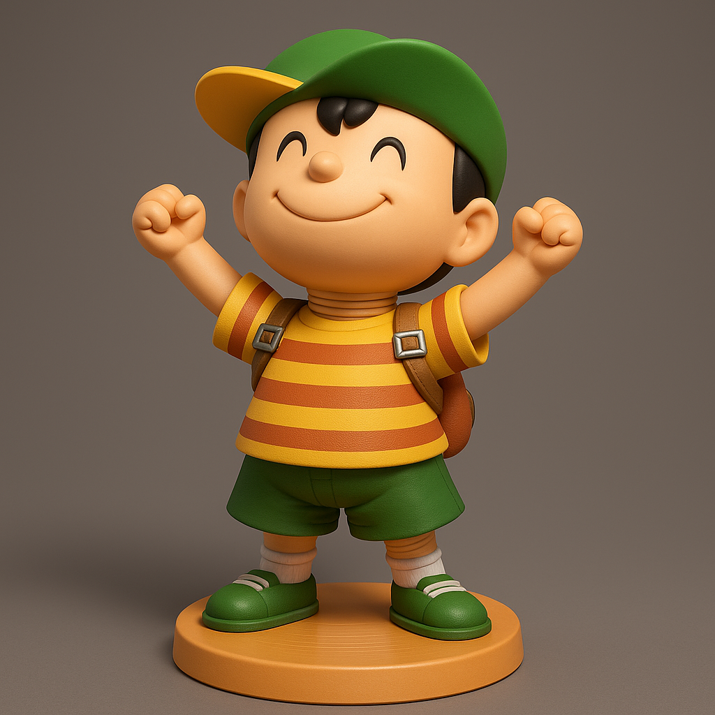 face anatomy 3d model-create 3d face model from photo_Cheerful Adventure Buddy 3D Model