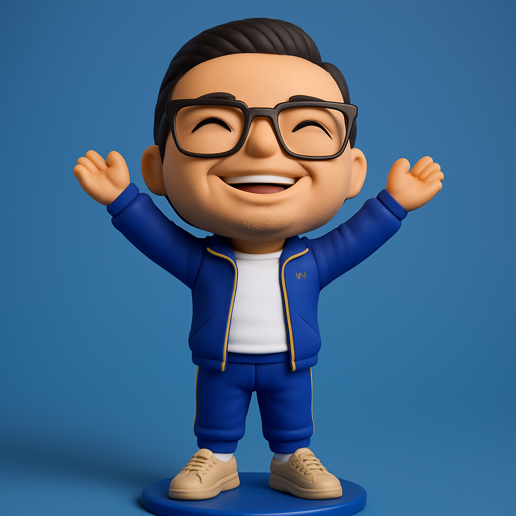 face to 3d model ai-3D portrait printing from photo_Joyful Champion Figurine: Celebrate Success 3D Pr