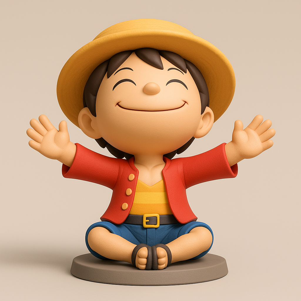 face anatomy 3d model-create 3d face model from photo_Cheerful Adventurer Miniature Model