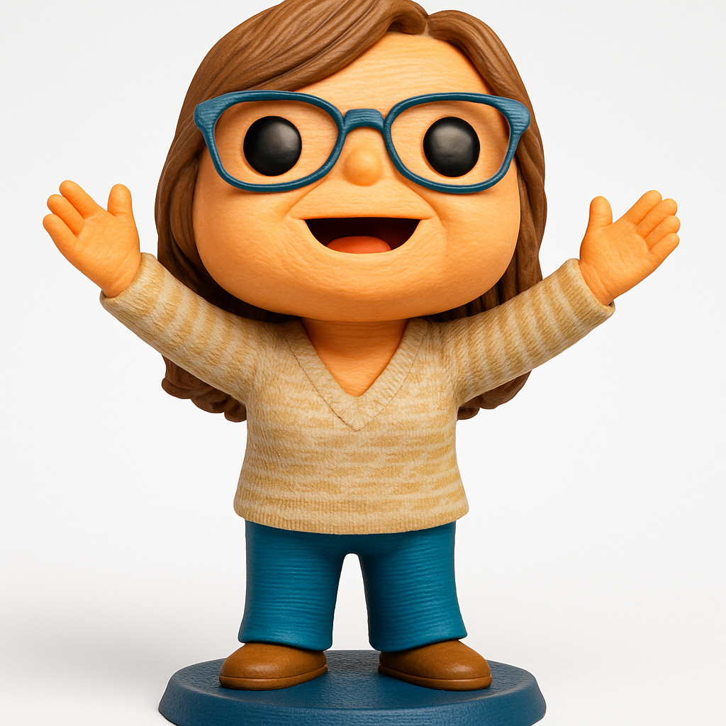 face anatomy 3d model-create 3d face model from photo_Charming & Cheerful Desk Pal 3D Model