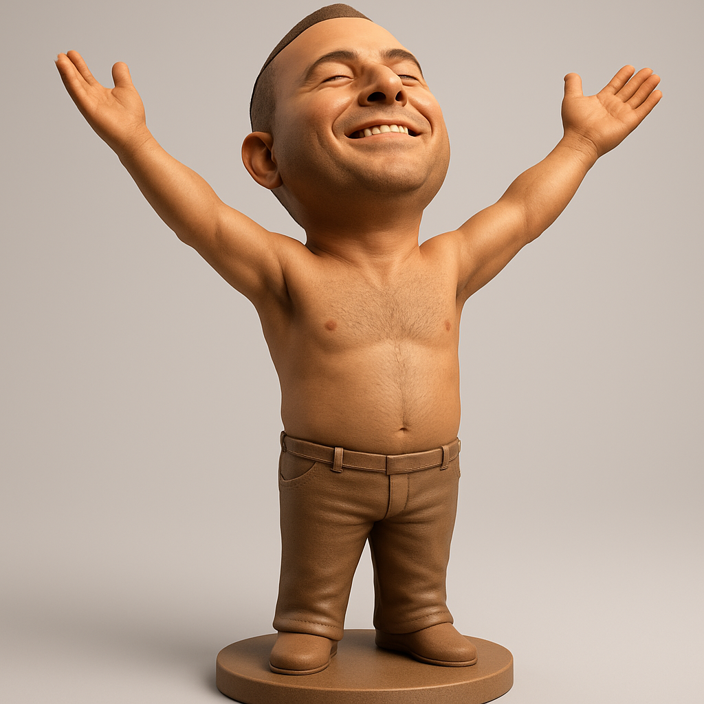 face anatomy 3d model-create 3d face model from photo_Spread Happiness: 3D Printable Joyful Pose