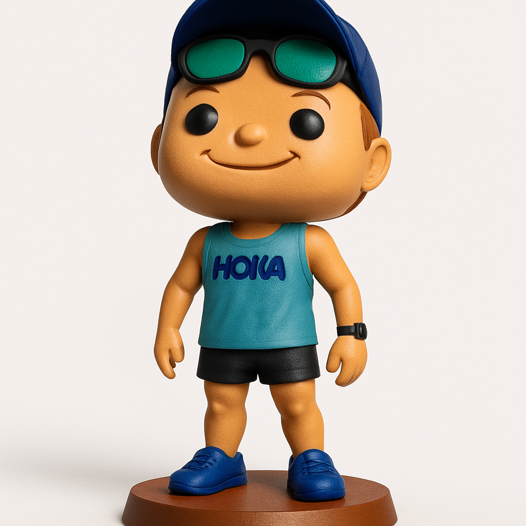 face to 3d model ai-3D portrait printing from photo_HOKA Runner Fan Collectible 3D Model - Print Your Hero!