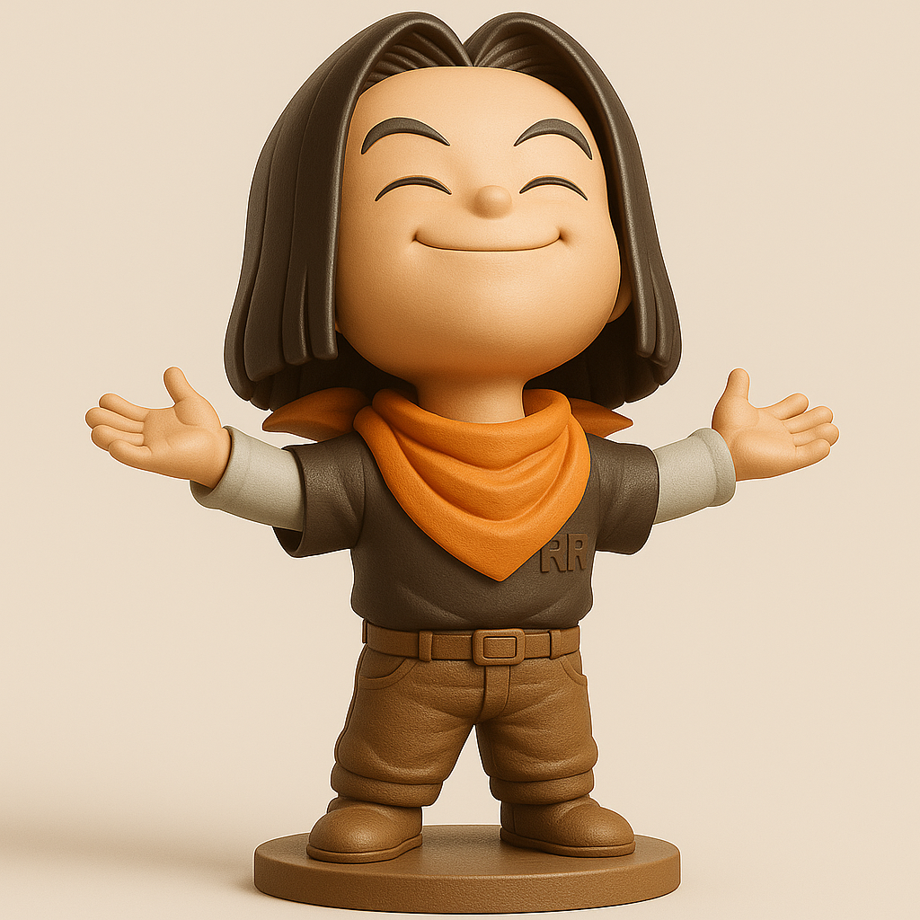 silhouette 3d printer maker-3d portrait printing_Charming Adventurer Figurine for 3D Printing