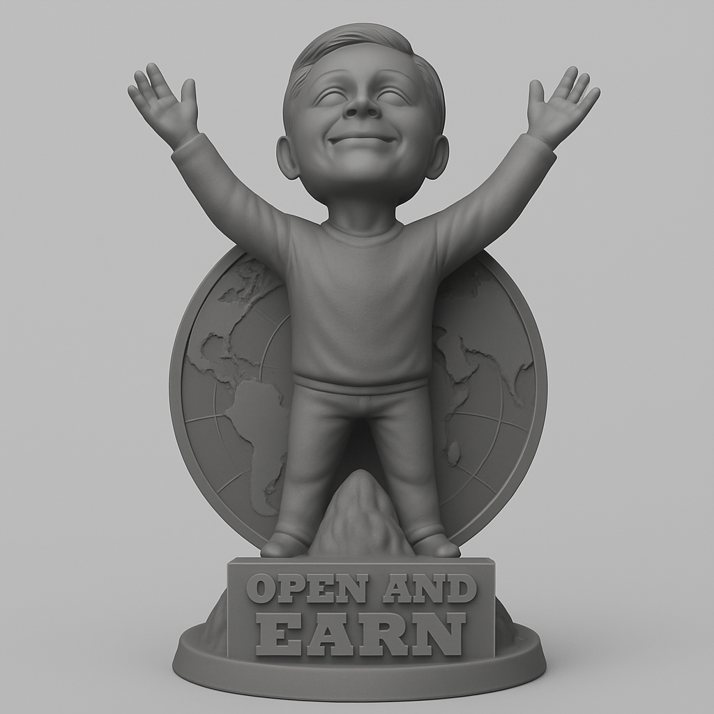 face anatomy 3d model-create 3d face model from photo_Open & Earn Global Achievement Statue