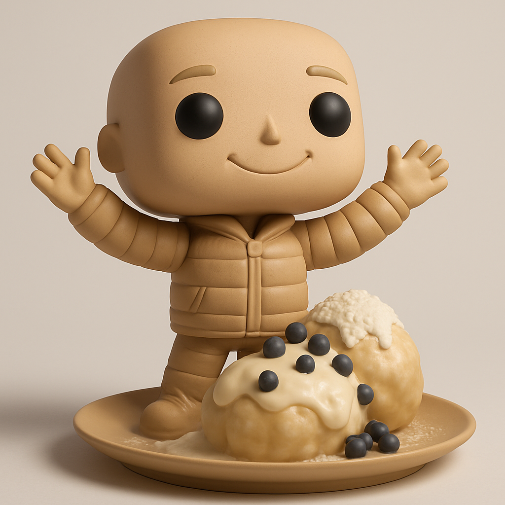 face to 3d model ai-3D portrait printing from photo_Kawaii Pastry Pal: Funko-Inspired Sweet Treat Display