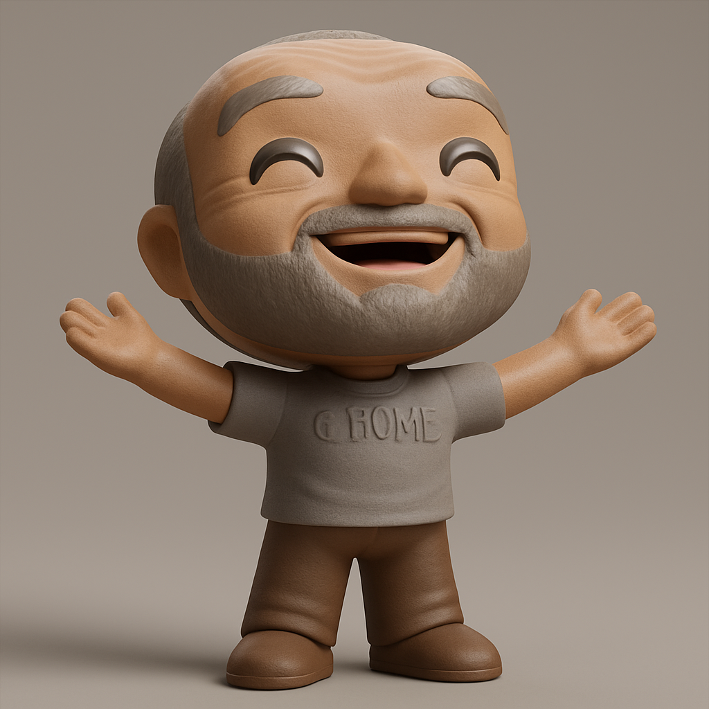 face anatomy 3d model-create 3d face model from photo_Cheery G HOME Figurine - Perfect Desk Companion