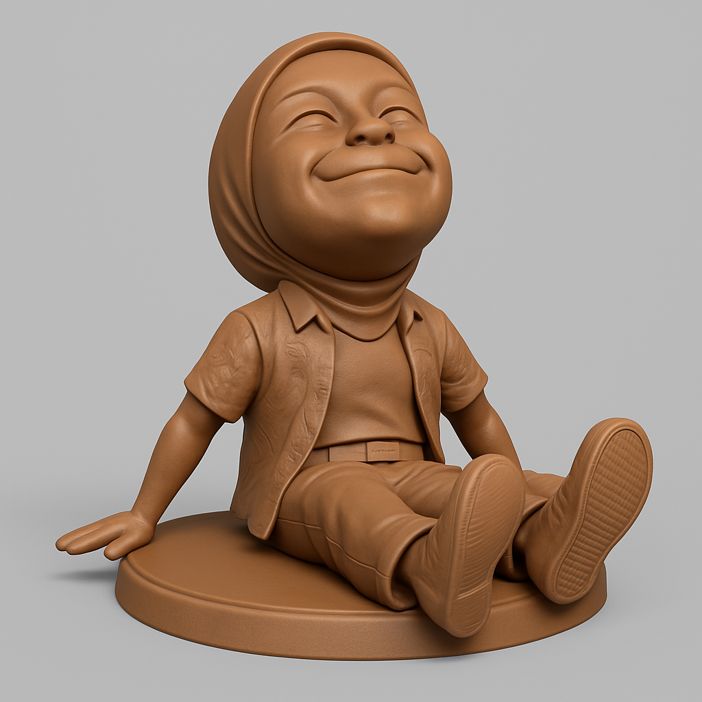 silhouette 3d printer maker-3d portrait printing_SANS ~