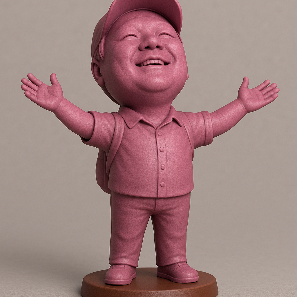 face anatomy 3d model-create 3d face model from photo_Joyful Adventurer 3D Model