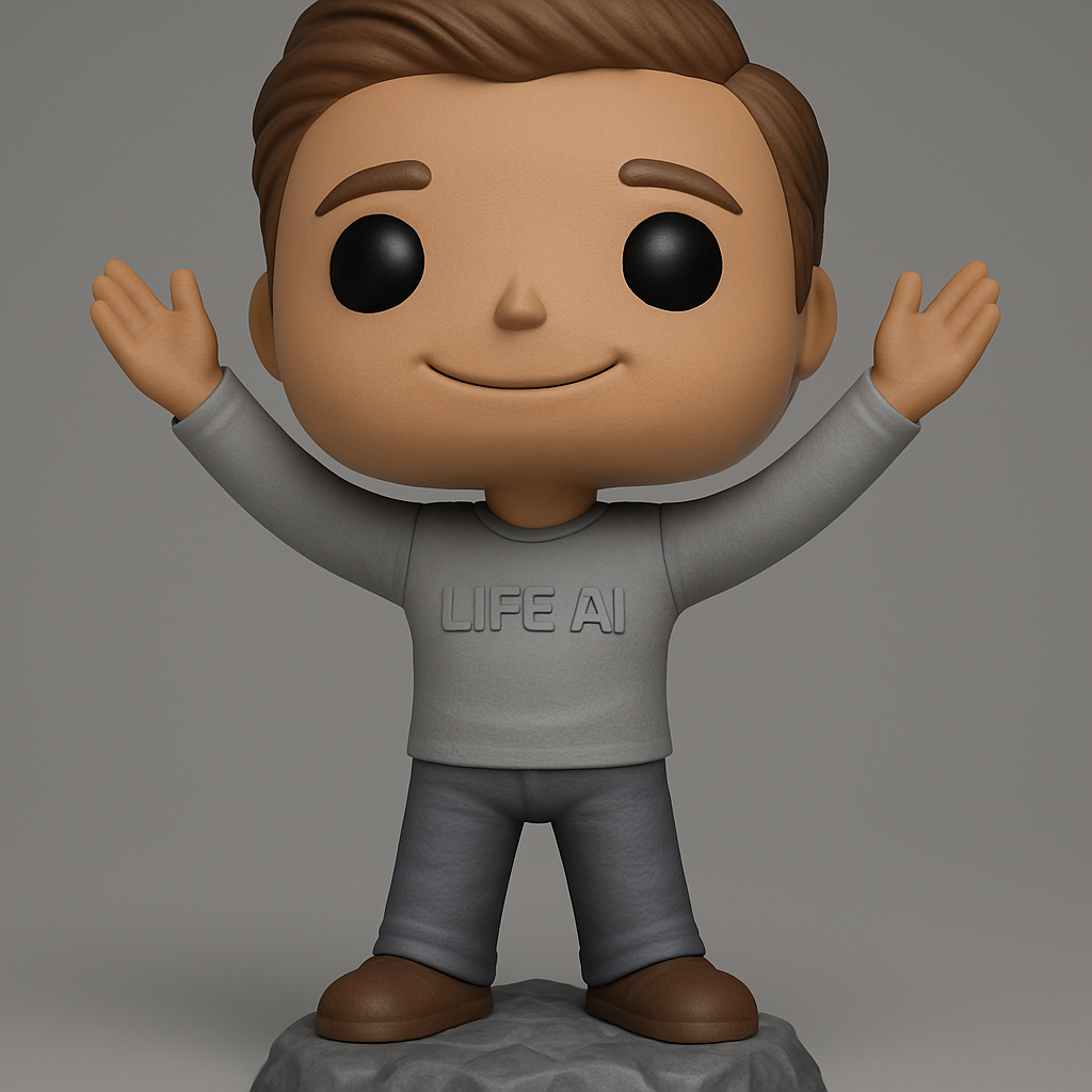 face to 3d model ai-3D portrait printing from photo_Print Your Funko Style 'LIFE AI' Enthusiast!