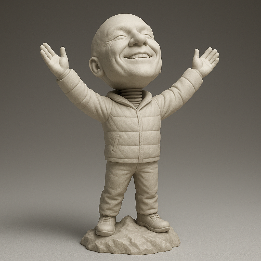 face anatomy 3d model-create 3d face model from photo_Joyful Adventurer 3D Model