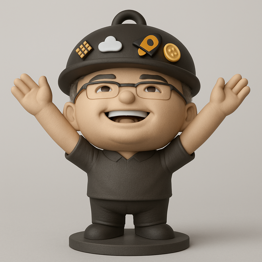 face anatomy 3d model-create 3d face model from photo_Cheerful Character with Fun Accessories