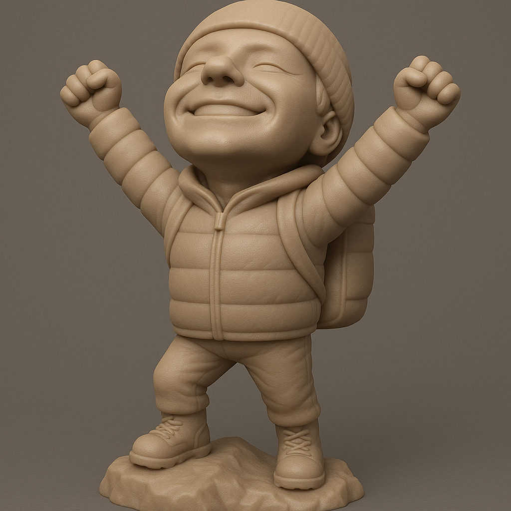 face anatomy 3d model-create 3d face model from photo_Joyful Adventurer 3D Model