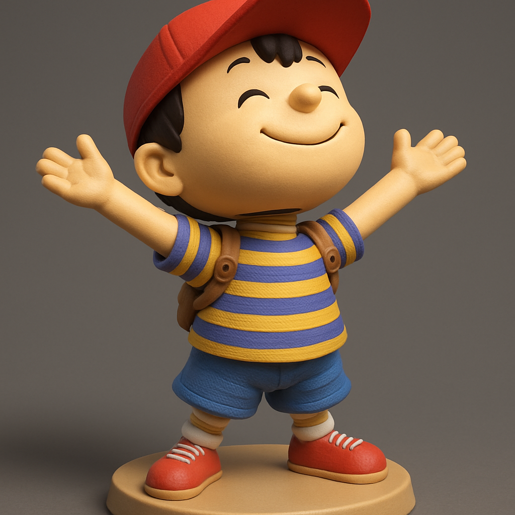 face anatomy 3d model-create 3d face model from photo_Joyful Adventure Kid Figure