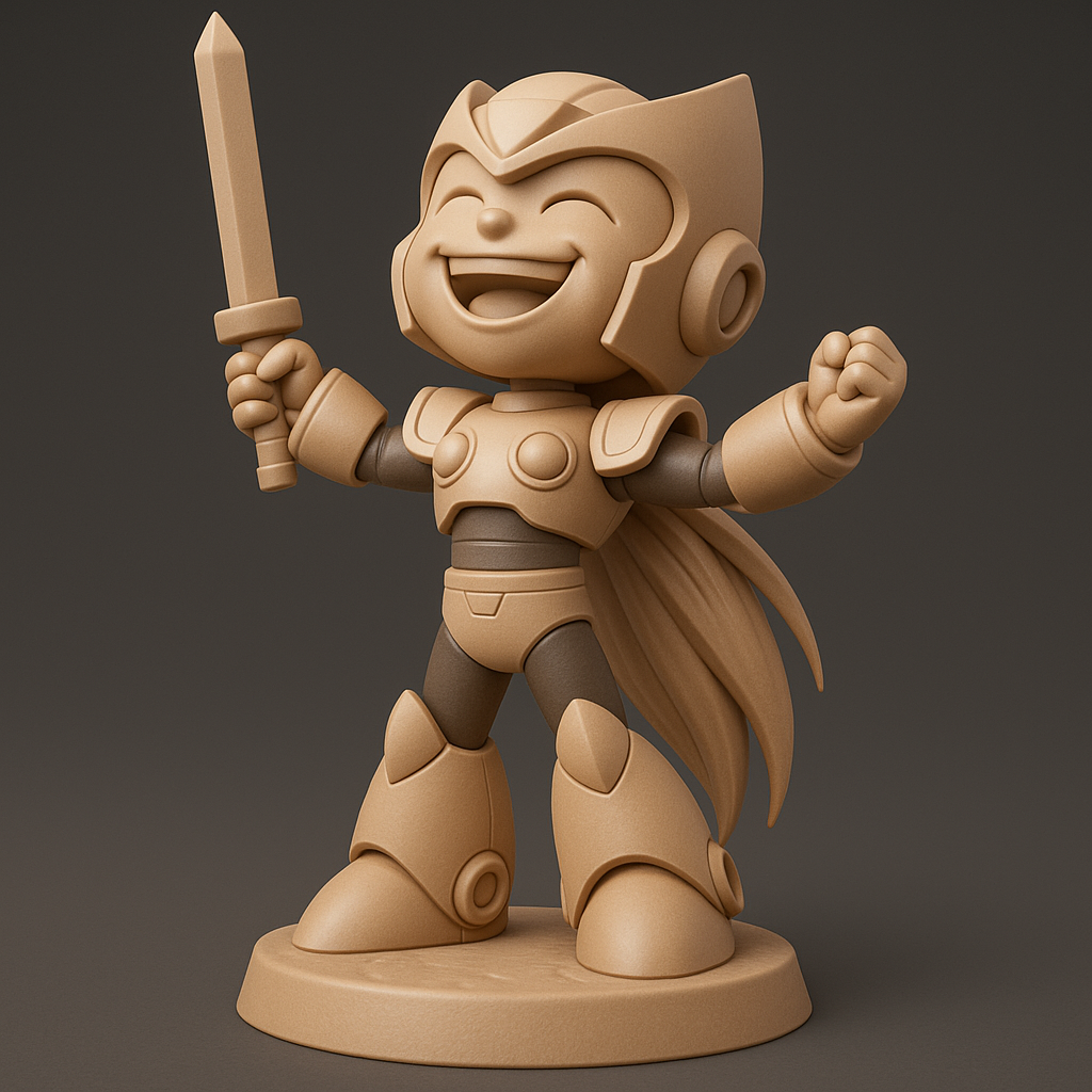 face anatomy 3d model-create 3d face model from photo_Heroic 3D Character Model with Sword