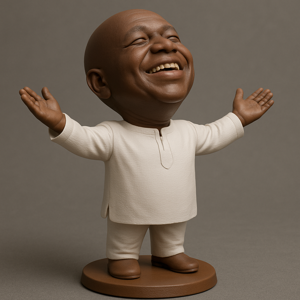 face anatomy 3d model-create 3d face model from photo_Joyful Celebration Figure 3D Print - Pure Happiness!