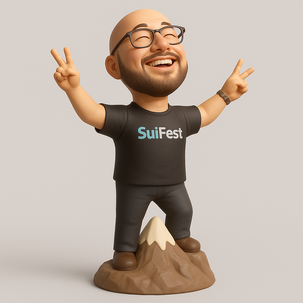 silhouette 3d printer maker-3d portrait printing_Cheerful Adventurer Figurine
