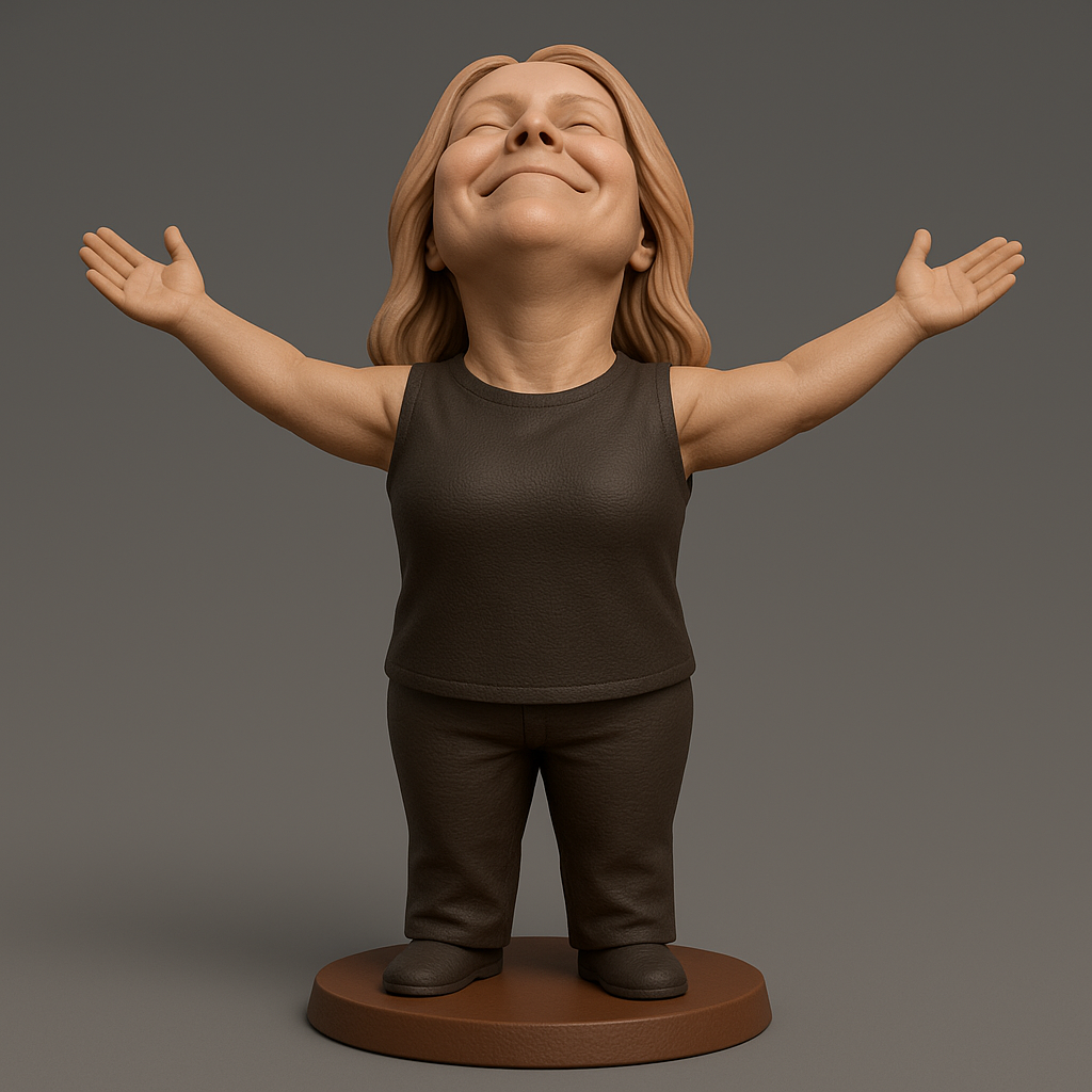 silhouette 3d printer maker-3d portrait printing_AK