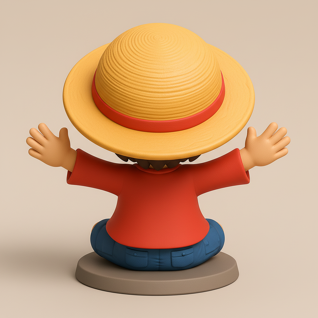 face anatomy 3d model-create 3d face model from photo_Cheerful Adventurer Miniature Model