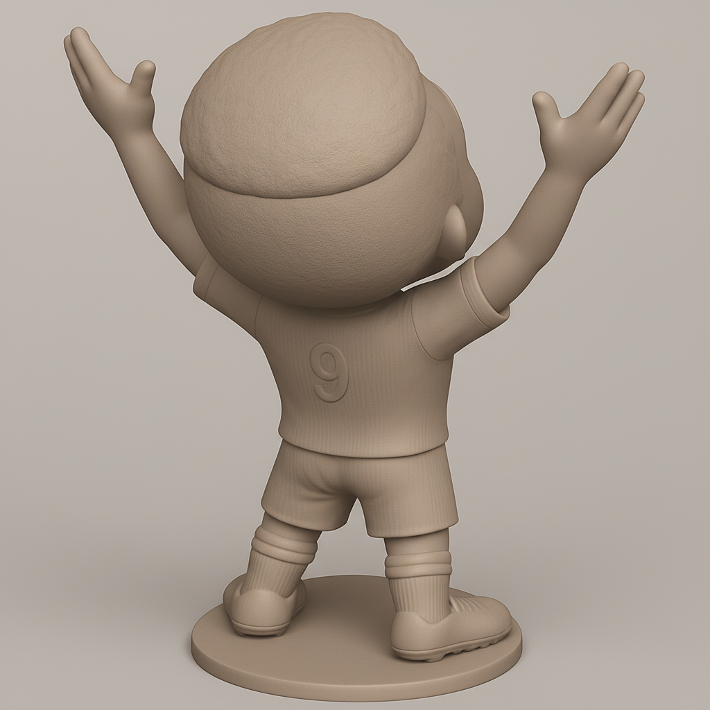 face anatomy 3d model-create 3d face model from photo_Score Big with This Chibi Soccer Hero Print!