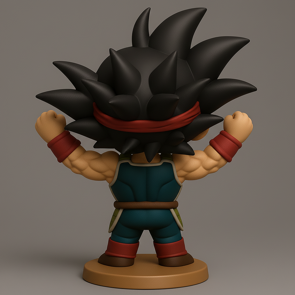 silhouette 3d printer maker-3d portrait printing_Heroic Pose Character Model