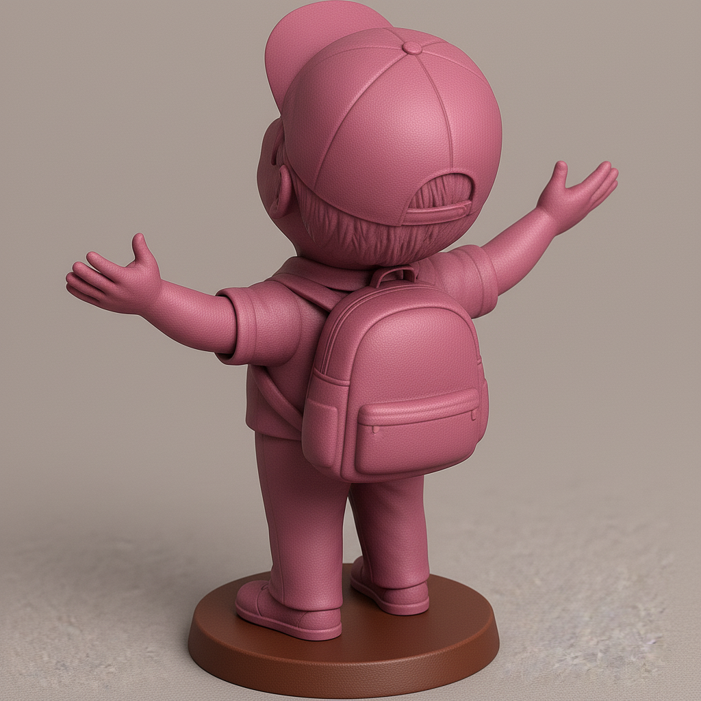 face anatomy 3d model-create 3d face model from photo_Joyful Adventurer 3D Model