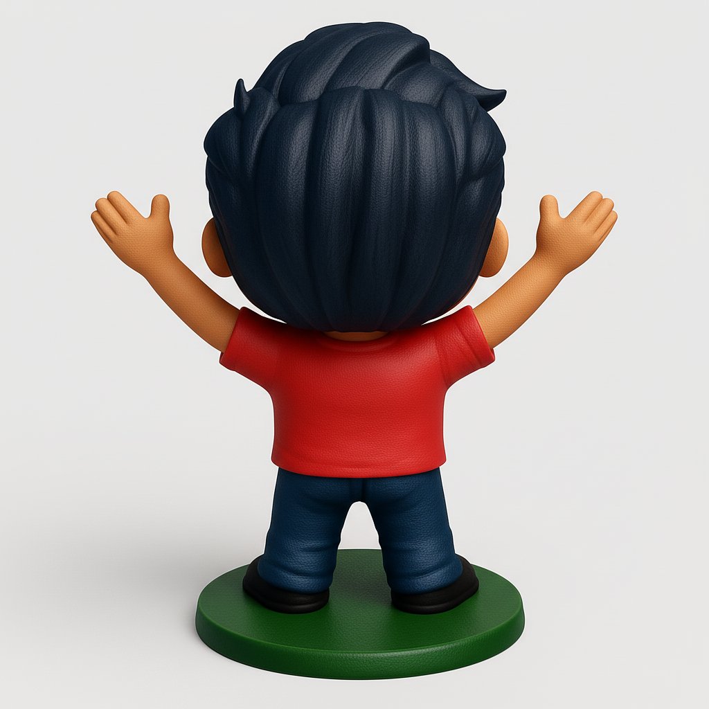 face anatomy 3d model-create 3d face model from photo_Chibi Victor Figure: Fun & Cheerful Desktop Buddy!