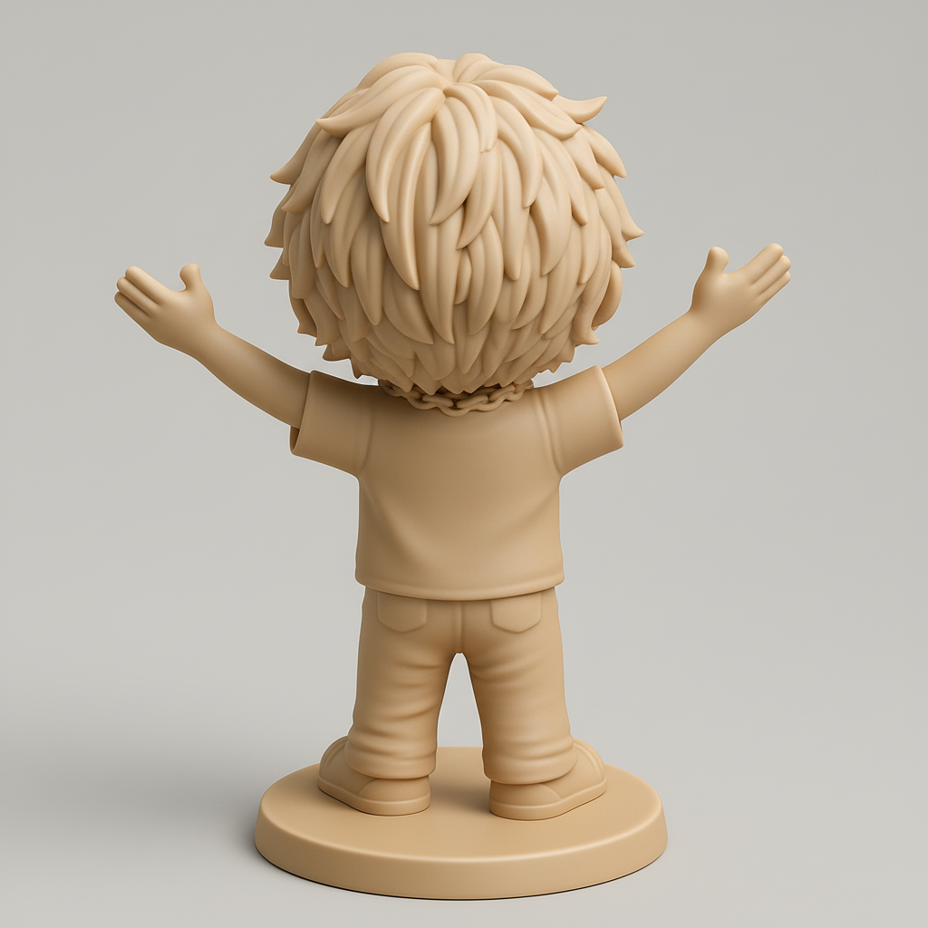 face anatomy 3d model-create 3d face model from photo_Spread Happiness: Joyful Kid 3D Print Model