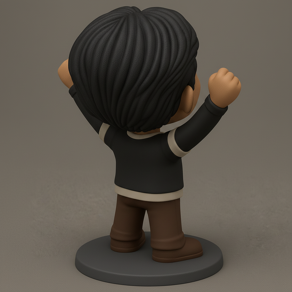 face anatomy 3d model-create 3d face model from photo_Utes Fan Figurine: Celebrate Victory & Team Spirit!