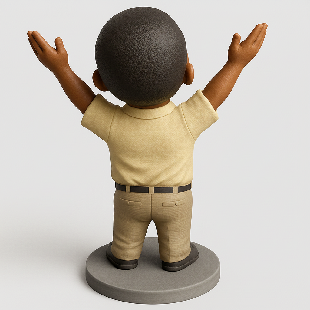 face anatomy 3d model-create 3d face model from photo_Smiling Champion Desk Buddy: Inspiring Happiness