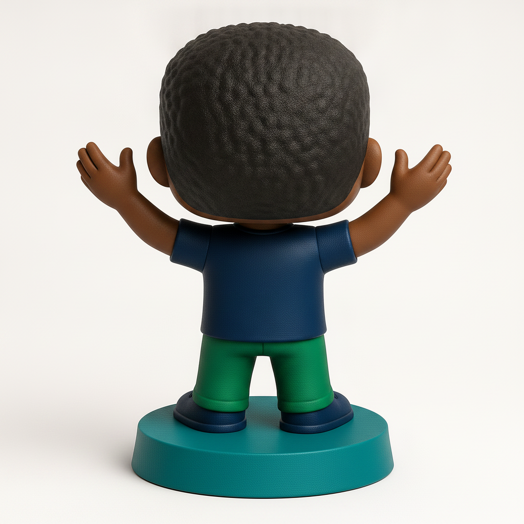 face anatomy 3d model-create 3d face model from photo_Inspiring Godfred Mensah Collectible Desk Figure