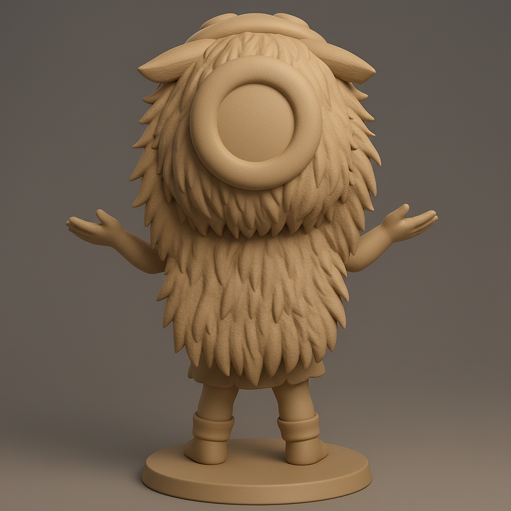 face anatomy 3d model-create 3d face model from photo_Whimsical Adventure Figure for Your Collection