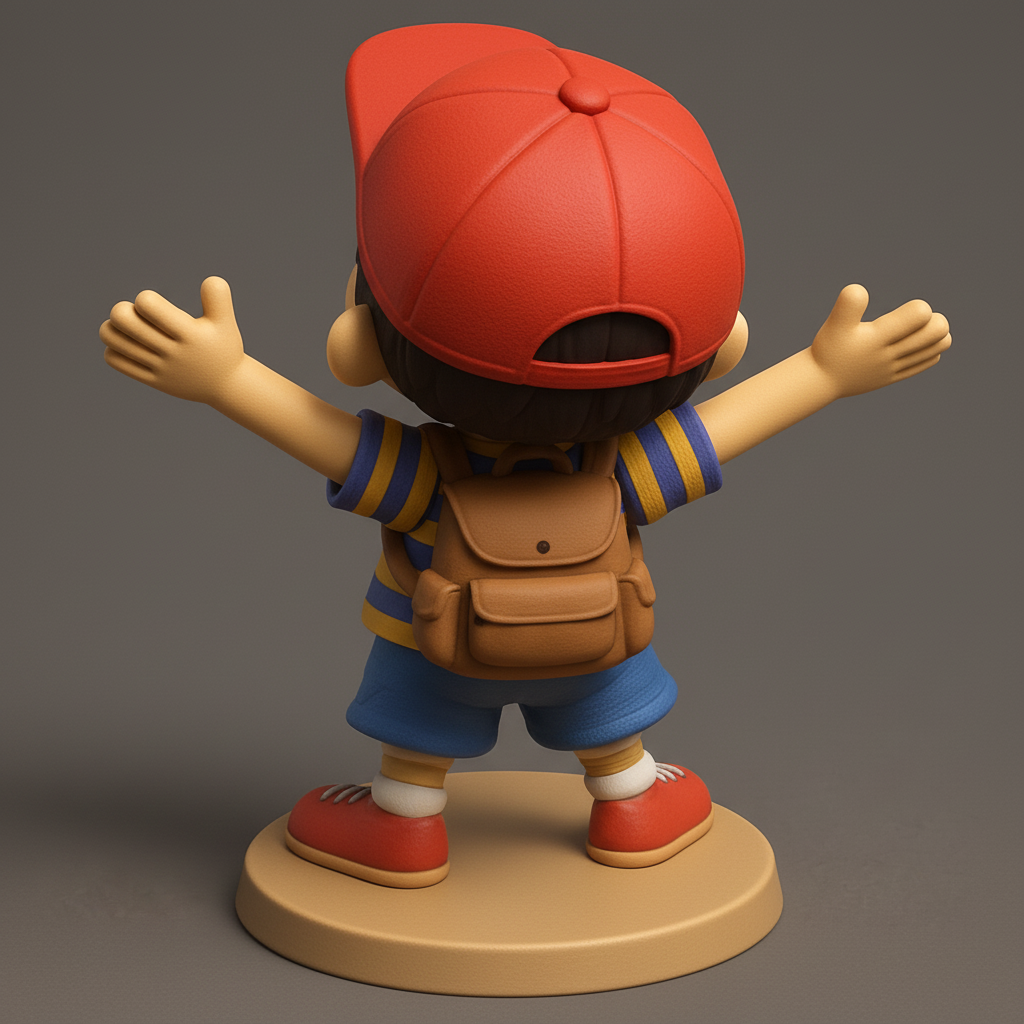 face anatomy 3d model-create 3d face model from photo_Joyful Adventure Kid Figure