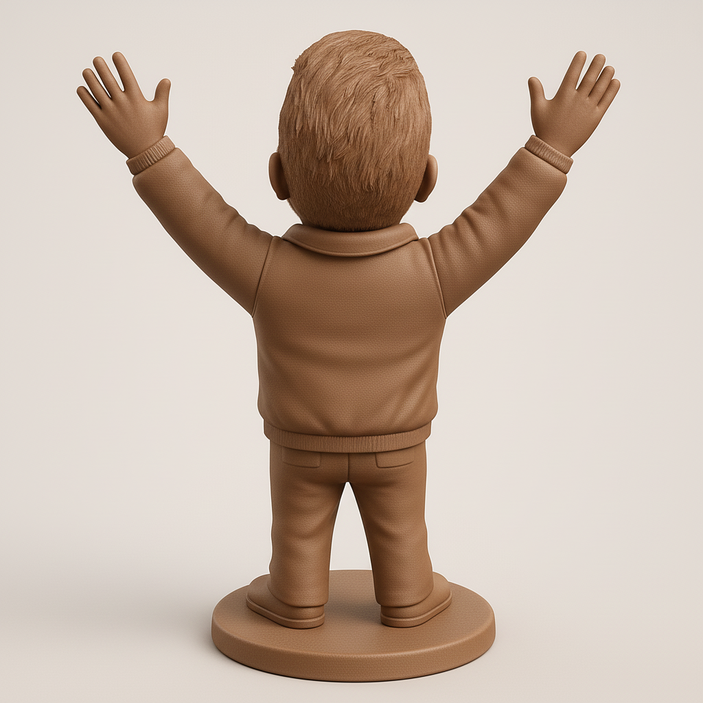 face anatomy 3d model-create 3d face model from photo_Uplifting Joy Bobblehead: Celebrate Your Victories!